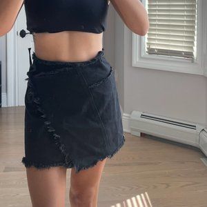 Urban Outfitters Wrap Mini Skirt